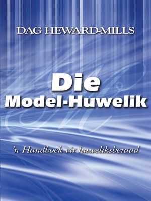 cover image of Die model-huwelik